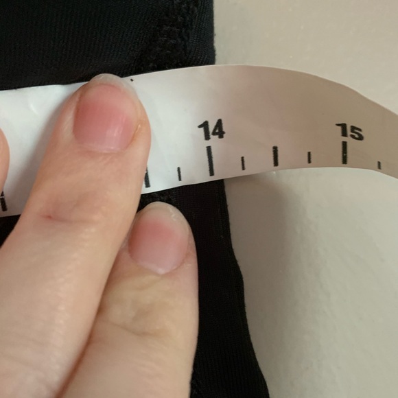 Nike running Size medium carpi pants Black Crop - Picture 7 of 8